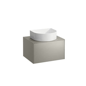 Cassettiera Running Sonar, 1 cassetto, adatta per vaschette lavabo 812340, 812341, 812342, 812342, 812343, apertura centrale per lavabo H405401034, colorazione: Oro/ Nero Marquina - H4054010341401