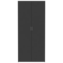 FAMIROSA Armadietto Grigio 80x35,5x180 cm in Truciolato