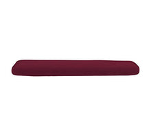 Copridivano Italiano 2 Pezzi ANTIMACCHIA (copridivano + copricuscino) bielastico Elastico 1P 2P 3P 4P - Made in Italy (Bordeaux, Cuscino 4 Posti)