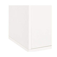 WEBMARKETPOINT Armadio 2 Ante Bianco Frassinato in Legno Nobilitato Cm 91x52xh 210