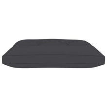 vidaXL Cuscino per Pavimento e Pallet 60x61x10 cm Antracite