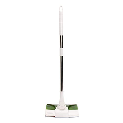 WAMSY Mop Scopa Elettrica Automatica in ABS Regolabile Spazzatrice Manuale A Spinta Scopa A 360 ° Scopa per Uso Domestico con Utensili Elettrici per La Pulizia