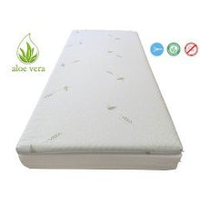 DINAFLEX® Topper in Memory 100X180 Relax Effetto Massaggio Altezza 5 Cm Ortopedico, ANTIALLERGICO, ANTIACARI, Completamente SFODERABILE, Fodera in Aloe Vera.