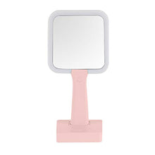 Specchio a LED con Luce di riempimento Specchio per Il Trucco Specchio per Il Trucco da Tavolo con Luce a Tre Toni Specchio di Bellezza con ingrandimento Specchio Portatile Portatile