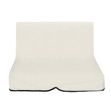 dDanke - Set di copertura per amaca da giardino, 134 x 115 x 33 cm, con cuscino per schienale da 104 x 47 x 47 cm, per sedia a dondolo a 2 posti, colore: beige