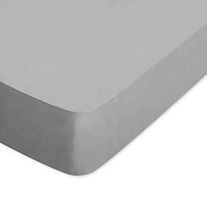 Linnea Coprimaterasso Cotone 120x210 - Alluminio