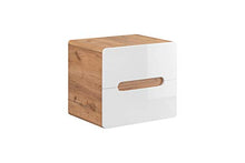 BIM Furniture Aruba 828 - Armadietto da bagno, 60 cm, colore: Bianco lucido