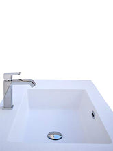 Yellowshop - Lavabo Sospeso In Marmoresina Bianco Bugnato Top Integrato Pietra Arredo Bagno (Cm 80 x 46)