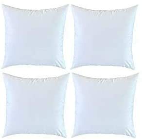 Falconieri Set 4 Pezzi Anima Imbottitura anallergica per Cuscini Divano, Poltrona, Letto,da Rivestire (45 X 45)