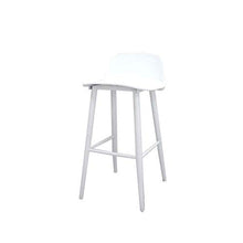 HLR - Sgabello da bar, stile moderno, elegante, in diversi colori, con telaio in metallo, adatto per cucina, caffè, sedia da bar, sgabello per bar, colore: B