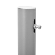 Tidyard Tenda Laterale Retrattile per Patio 600x160 cm Grigia,Resistente ai Raggi UV e all'Acqua