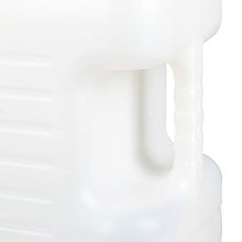 Relaxdays Tanica con Rubinetto, Coperchio a Vite del Contenitore, per Acqua Potabile, 25 L, Senza BPA, Bianco-Rosso, 25 Litri