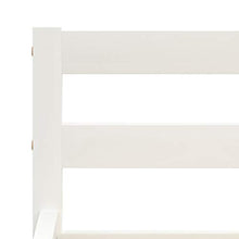SKM Giroletto Bianco in Legno Massello di Pino 120x200 cm (18.38kg)