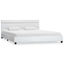 SKM Giroletto con LED Bianco in Similpelle 160x200 cm (29.65kg)