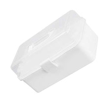 Cabilock Contenitore di plastica per medicinali Contenitore di plastica Contenitore per contenitori Multistrato Scatola di immagazzinaggio per Uso Domestico Medicina Dimensioni Petto s (Bianco)