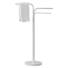 Gedy 28310200000 Winny bagno bianco con braccia mobili, Misure e peso: 89X25X43,6 CM & 3,5 KG, Porta asciugamano realizzato in acciaio inox e Cromall, Design R&S, 2 anni di garanzia, Unica