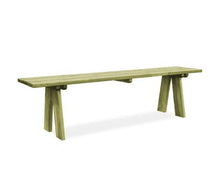 GOTOTOP Panca da Giardino 170 x 38 x 45 cm in Legno di Pino Impregnato,Resistente agli Agenti Atmosferici e Adatto per Esterno