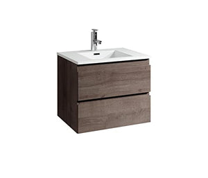 Mobili da bagno Angela 60cm rovere marrone - armadio mobiletto lavabo Mobili Armadietto