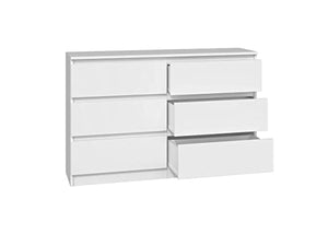 NOXEN - Cassettiera M6 120M, colore: bianco