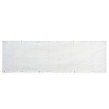 WYYUE per Giardino Esterni/Balconi Recinzione Copertura Balcone Protezione della Privacy Schermo HDPE, Impermeabile, Protezione da Raggi Frangivista Schermi Divisori Bianca,90 * 500cm