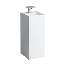 Laufen Kartell Lavabo, Indipendente, 2 Fori per Rubinetto, Senza sfioratore, 375x435x900, colorazione: Bianco - H8113310008151
