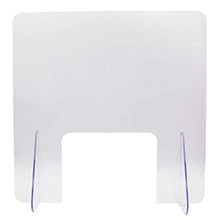 HIMU Protezione per Schermo, Schermo Protettivo per Divisori per Espositori Trasparenti, Divisorio per Scrivania per Negozi di Alimentari E Rivenditori,50 * 80CM
