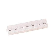 2pcs 1 linea 7 quadrati giorni settimanali tablet pillola farmaci titolare medicina stoccaggio