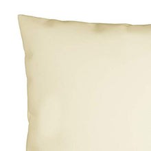 Buyounger Cuscini Decorativi 4 pz Crema 60x60 cm in Tessuto
