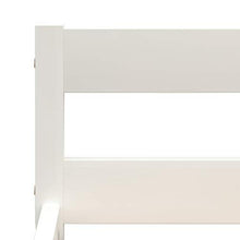 SKM Giroletto Bianco in Legno Massello di Pino 90x200 cm (12.92kg)