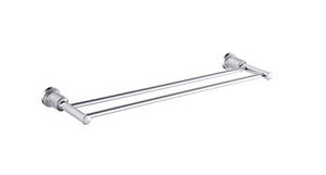 MBYW Portasciugamani Moderno Minimalista Portasciugamani Elegante per Il Bagno di Moda Serie Accessori Bagno Hardware Doppio portasciugamani  Adatto per Bagno,Cucina, Ufficio o Altri luoghi