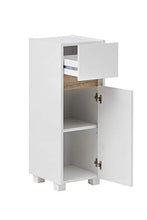 Schildmeyer Cosmo Armadio Centrale 146312, Legno ingegnerizzato, Bianco, 30,2 x 84,8 x 33 cm (BxHxT)