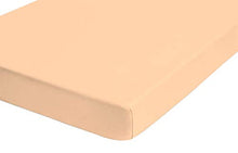Biberna 0012344 Lenzuolo Frottee-Stretch (Altezza Materasso max. 22 cm) 1X 140X200 cm > 160X200 cm, Oro