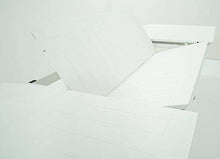 giordano shop Set Tavolo Allungabile e 10 Sedie da Giardino in Alluminio Didone Bianco