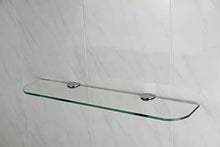 Ripiano in vetro con angoli curvi, per bagno, cucina e camera da letto, in 3 dimensioni: 300 mm, 400 mm e 500 mm, e 3 colori: trasparente, bianco nero