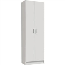 Esidra Armadio Guardaroba per cameretta, 2 Ante, Azzurro, 90 x 200 x 52 cm