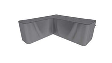 SORARA Copertura Protettiva Divano angolare, Grigio, 210x270x85x90 cm