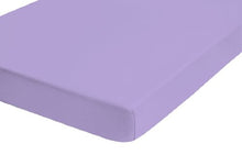 Biberna 0012344 Lenzuolo Frottee-Stretch (Altezza Materasso max. 22 cm) 1X 90X190 cm > 100X200 cm, Viola