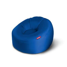 Fatboy® Lamzac O Blu | Poltrona ad Aria Blu | Divano/Sacca/Letto Gonfiabile Portatile | 110 x 103 x 62 cm