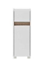 Schildmeyer Cosmo Armadio Centrale 146312, Legno ingegnerizzato, Bianco, 30,2 x 84,8 x 33 cm (BxHxT)
