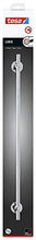 tesa Loxx Barra Porta Asciugamani Adesiva - Porta asciugamani in metallo cromato inox - senza forature - Rimovibile senza tracce - Tenuta fino a 12 kg - 50 mm x 700 mm x 85 mm