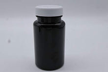 Contenitore rotondo per pillole in plastica da 100 ml, con coperchio, per medicine, tablet, capsule, dispenser per pillole (marrone scuro/nero), 6 pezzi