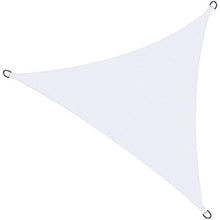 ASDF Tenda a Vela Parasole, Vela Ombreggiante Triangolare, Impermeabile Protezione Raggi 90% UV Tenda da Sole per Esterno, per Terrazza Campeggio Giardino Esterno