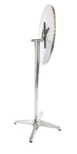 Mendler Tavolo Bistro Bar Giardino M28 Alluminio 60x60x70/110cm Piede Pesante