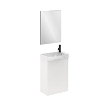 Amizuva Mika Mobile da Bagno, Legno, Bianco Lucido, 45 x 60 x 25 cm
