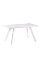 CAMINO A CASA - Tavolo da pranzo laccato, 150 cm, colore: Bianco