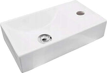 VBChome Mobili da bagno in bianco, 3 in 1, superficie lucida, piccolo bagno per gli ospiti, composto da lavandino e lavabo, mobili da bagno sottili per ospiti
