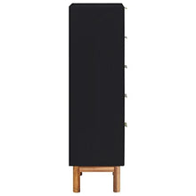 vidaXL Legno Massello di Acacia e MDF Credenza Madia Mobile Basso Armadio Armadietto Mobili Arredo Arredamento Cassapanca Portaoggetti 45x32x115 cm