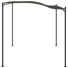 vidaXL Gazebo Tessuto Bianco Crema Tettoia Tenda Ombrellone Tendone Parasole