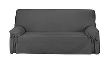 Martina Home - Copridivano con Fiocchi 3 posti Grigio