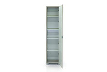 Dmora Armadio 1 Anta, Legno Scuro, 43 x 29 x 190 cm